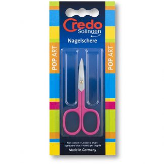 Credo Solingen Pop Art Pink Toenail Scissor