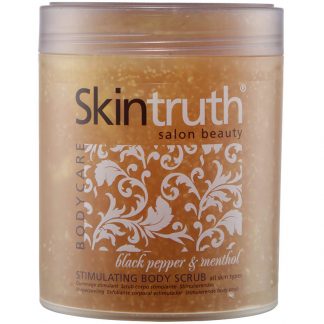 Skintruth Body Stimulating Scrub, Black Pepper & Menthol, 450ml
