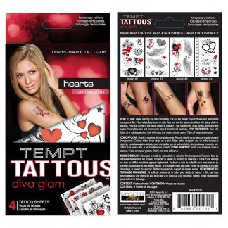 Stargazer Temporary Tattoos, 4/Pack