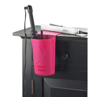 Straightener & Tong Silicone Table Holster, Hot Pink, Large