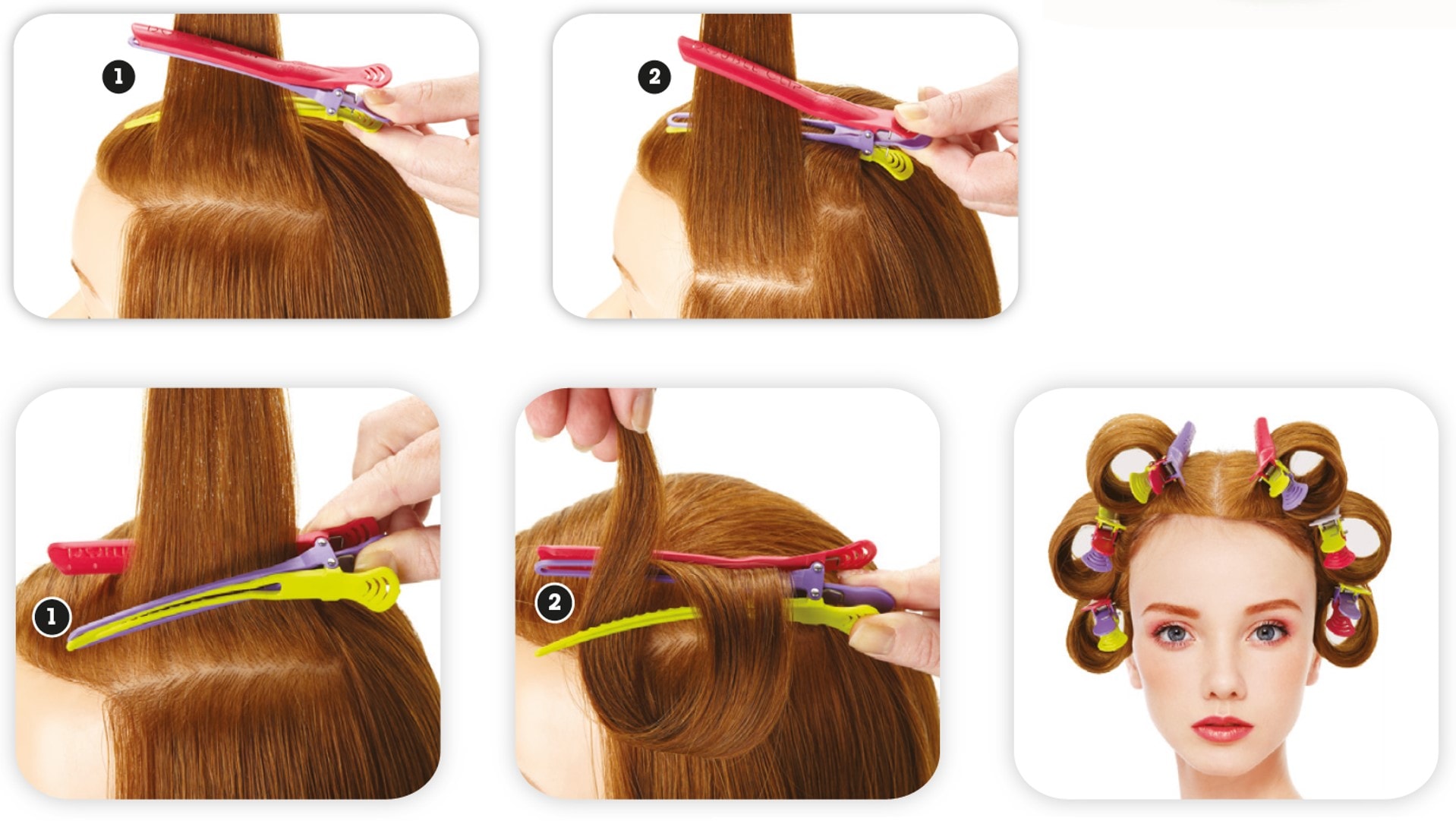 Olivia Garden Double Sectioning Clip, 14cm - Image 4