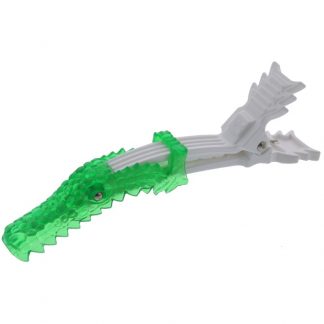 Sectioning Croc Clips with Glitter, Assorted Colours, 11cm, 6/Pack