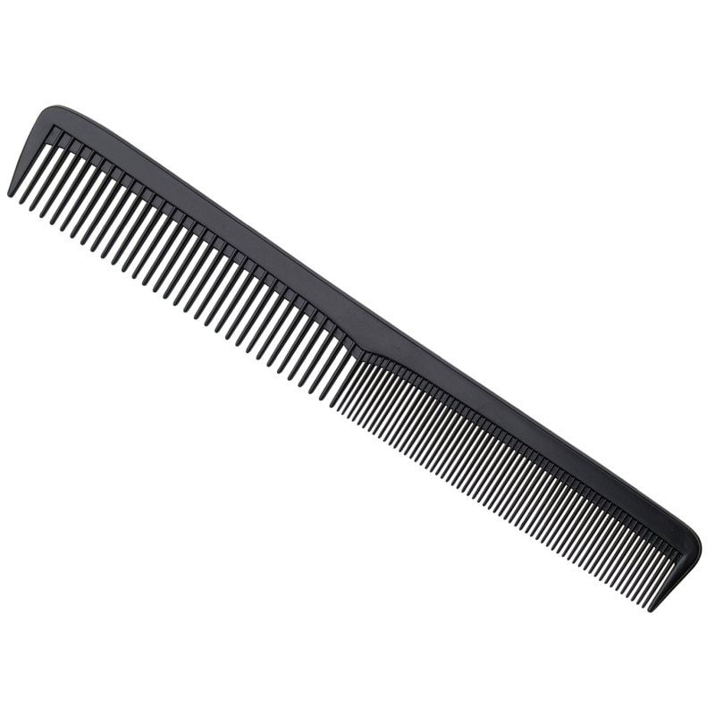 Diane Cutting Comb, Black, 7 inch
