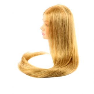 Mannequin Head 100% Synthetic, Blonde 26 inch (66cm)