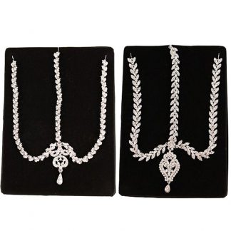 Bridal Hair & Forehead Ornament Chain with Pendant