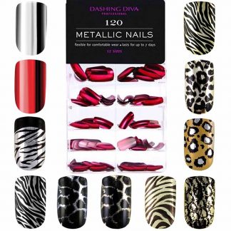 Dashing Diva Metallic Nails, 120/Box