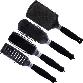 Hairware Black Surf Handle Brush Collection