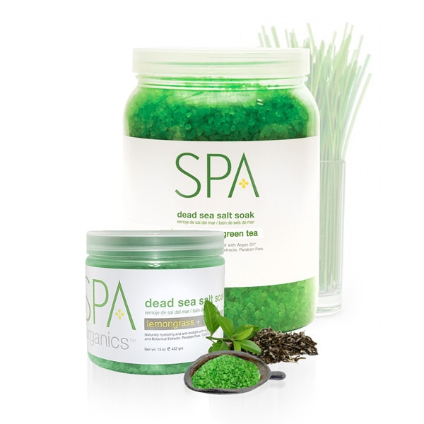 BCL Spa Lemongrass & Green Tea Dead Sea Salt Soak