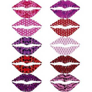 Stargazer Temporary Lip Tattoo, 1/Pack