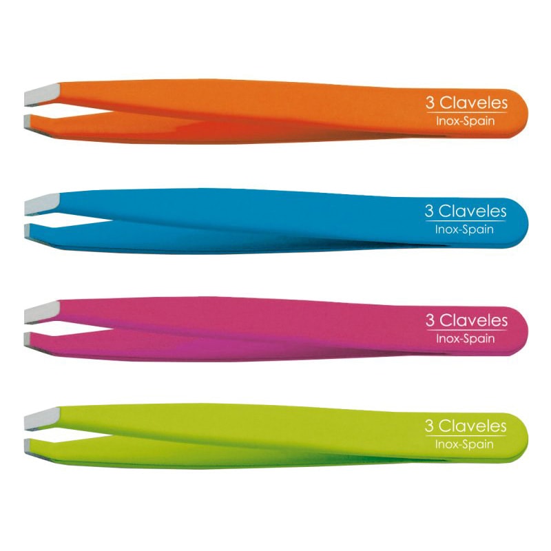 3Claveles Coloured Claw Tweezer, 9cm