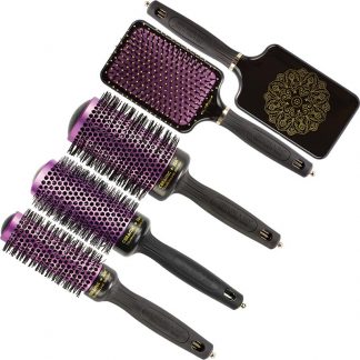 Olivia Garden Ceramic & Ion Thermal Boho Chic Brush Collection