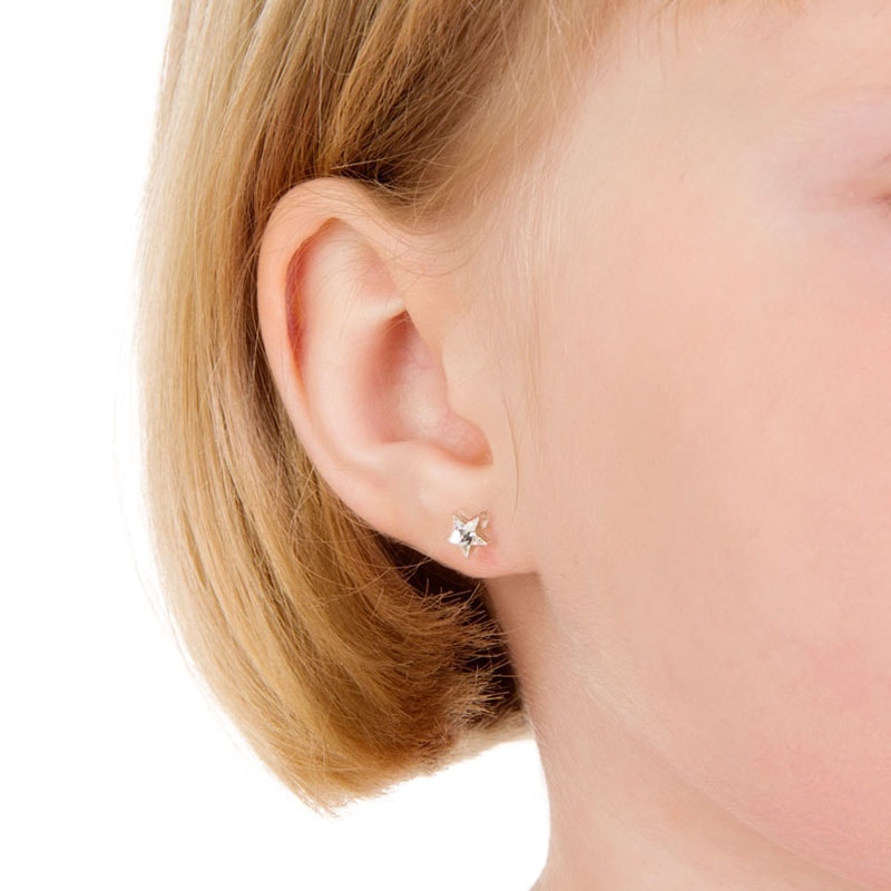 Blomdahl Medical Plastic Earrings - Star - Image 2