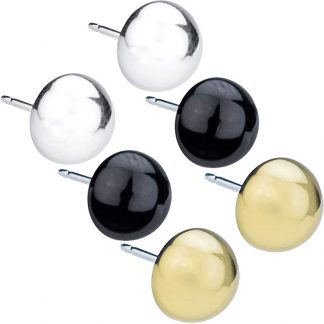 Blomdahl Titanium Earrings - Half Ball Stud