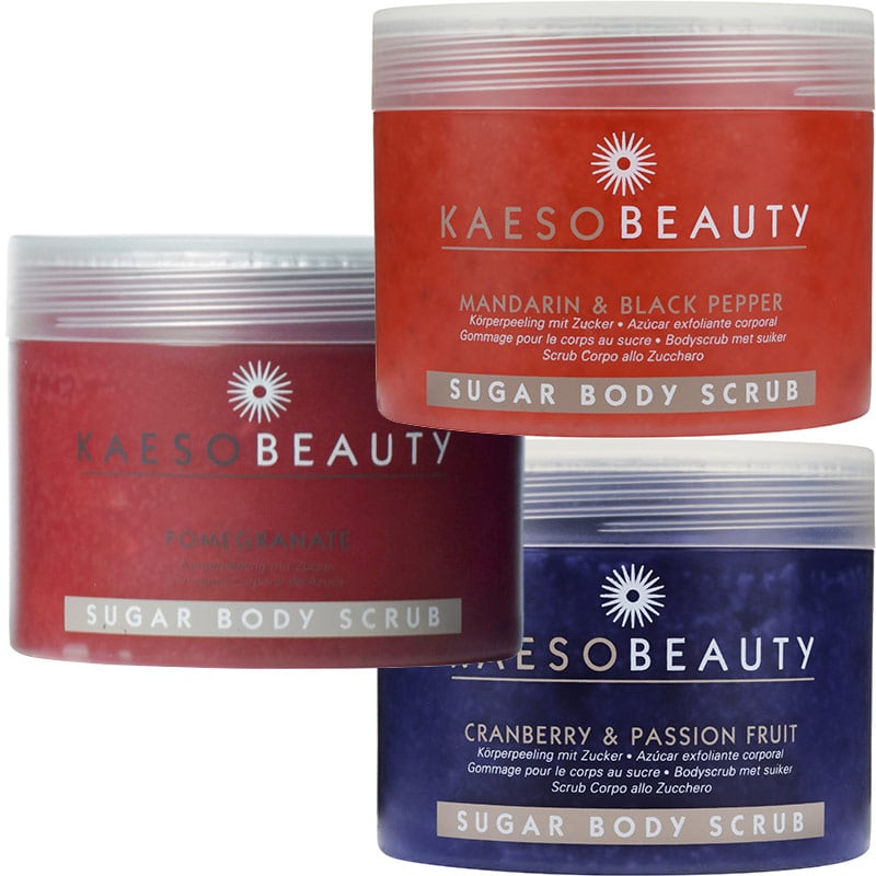 Kaeso Beauty Sugar Body Scrub, 450ml