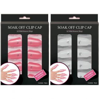 Nail Soak Off Clip Caps, 10/Pack
