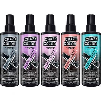 Crazy Color Temporary Pastel Spray for Blonde Hair, 250ml