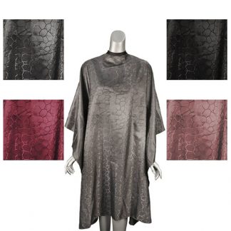 Salon Quality Cape Crackle Effect, 120 x 145cm, Studs