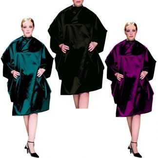 Olivia Garden Charm All Purpose Chemical Cape, Hooks