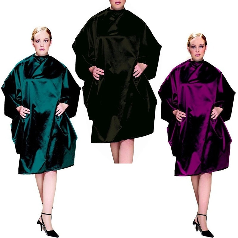 Olivia Garden Charm All Purpose Chemical Cape, Hooks