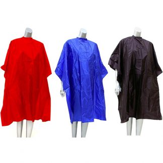 Salon Quality Cape Shiny Diamond Pattern, Studs