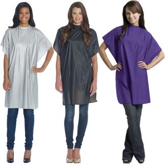 Diane Salon Cape Shampoo, Supple Vinyl, Hook & Loop