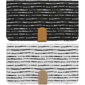 Scissor Bag with Stripes, Empty