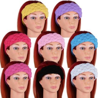 Headband Braided Terry Cloth