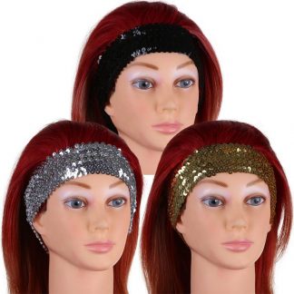 Headband with Large Sequins