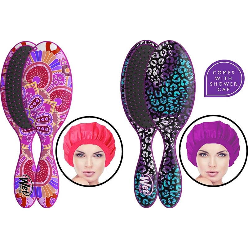 WetBrush Style Saver Combo, Brush & Shower Cap - Image 7