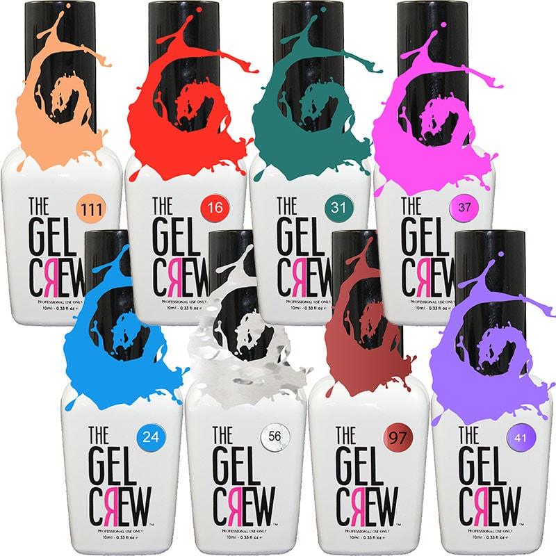 The Gel Crew Gel Polish Colour 1, 10ml