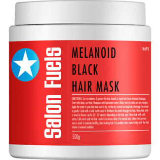 Salon Fuels Melanoid Black Hair Mask, 500g