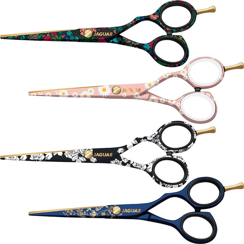 Jaguar Jagu-ART Flower Sensation with Necklace Offset Scissor, 5.5 inch