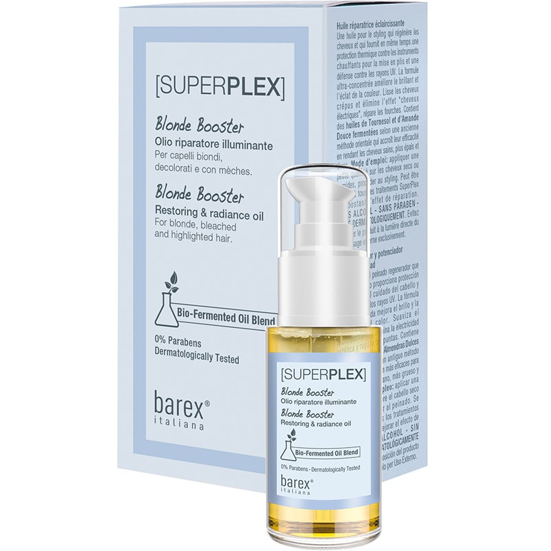 Superplex Blonde Booster Restoring & Radiance Oil, 30ml