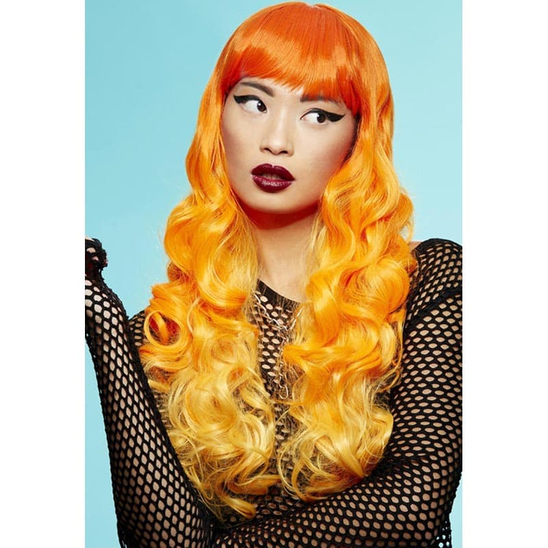 Manic Panic Long Cut Siren™ Wig - Psychedelic Sunrise™
