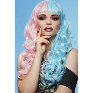 Manic Panic Long Cut Siren™ Wig - Cotton Candy Angel™