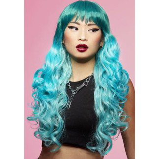 Manic Panic Long Cut Siren™ Wig - Mermaid™ Ombre