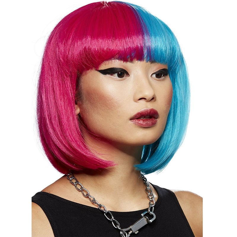 Manic Panic Short Cut Glam Doll™ Wig - Blue Valentine™ - Image 2
