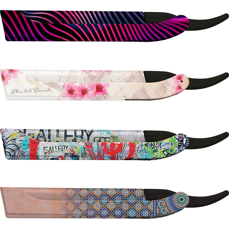 Jaguar JT1M Big City Razor Stainless Steel Folding Handle with 10 Blades