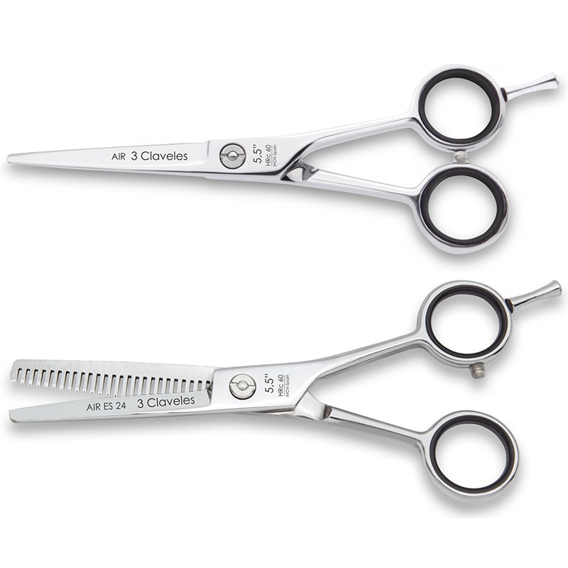3Claveles Air Classic Non-Serrated Scissor/Thinner