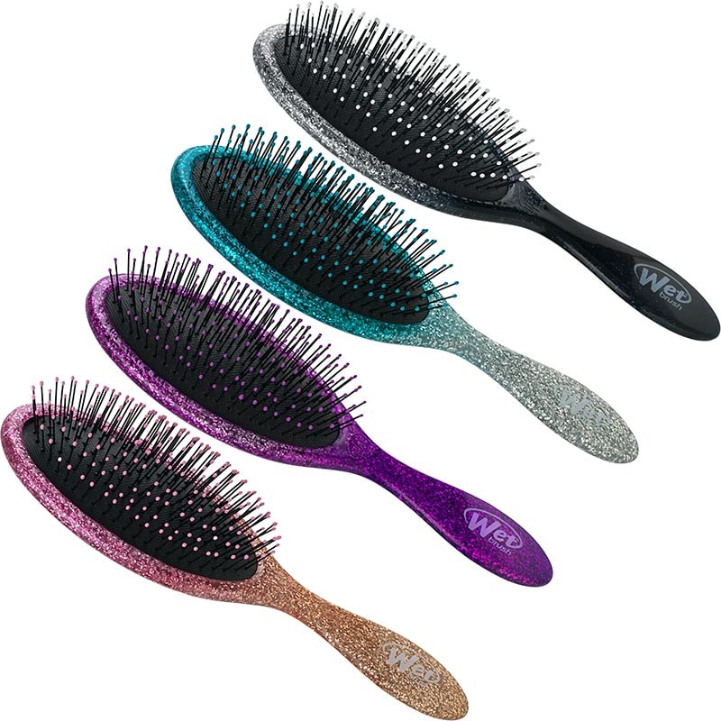 WetBrush Original Detangler Champagne Toast, Prosecco Purple - Image 2