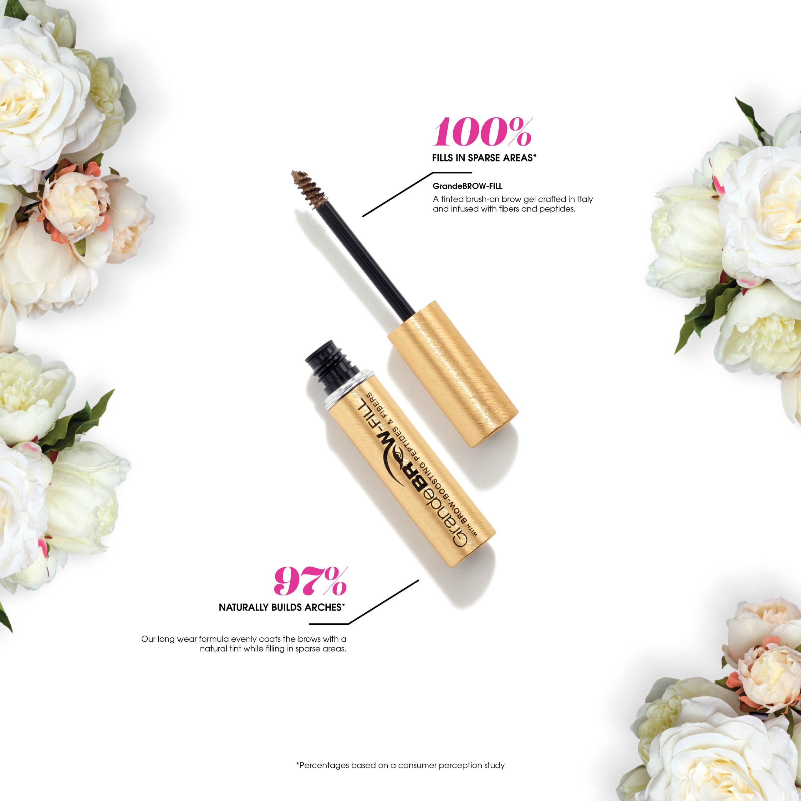 GrandeBROW-FILL Tinted Brow Gel, 4g - Image 3
