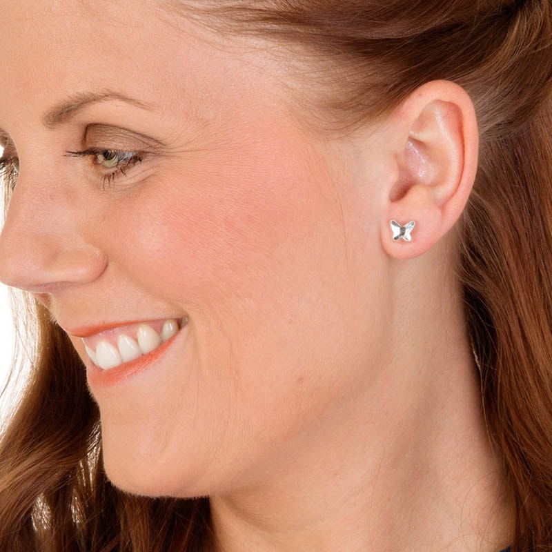 Blomdahl Medical Plastic Earrings - Butterfly - Image 2