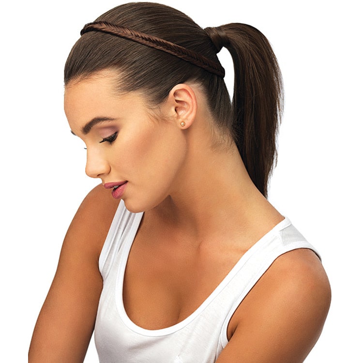 HairUWear Hairdo Fishtail Braided Headband - Image 3