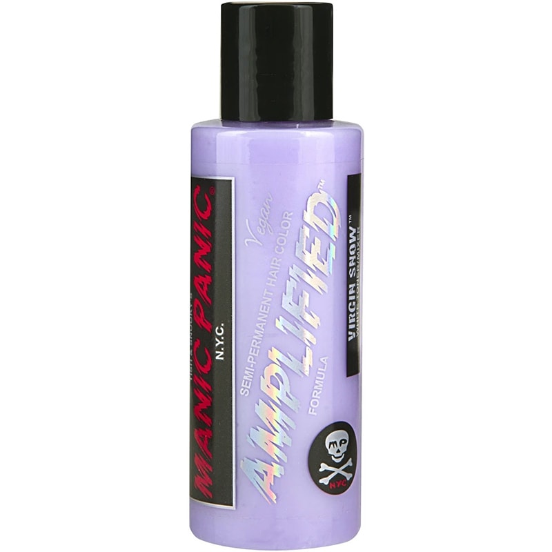 Manic Panic Amplified Semi-Permanent Hair Color Virgin Snow Toner, 118ml