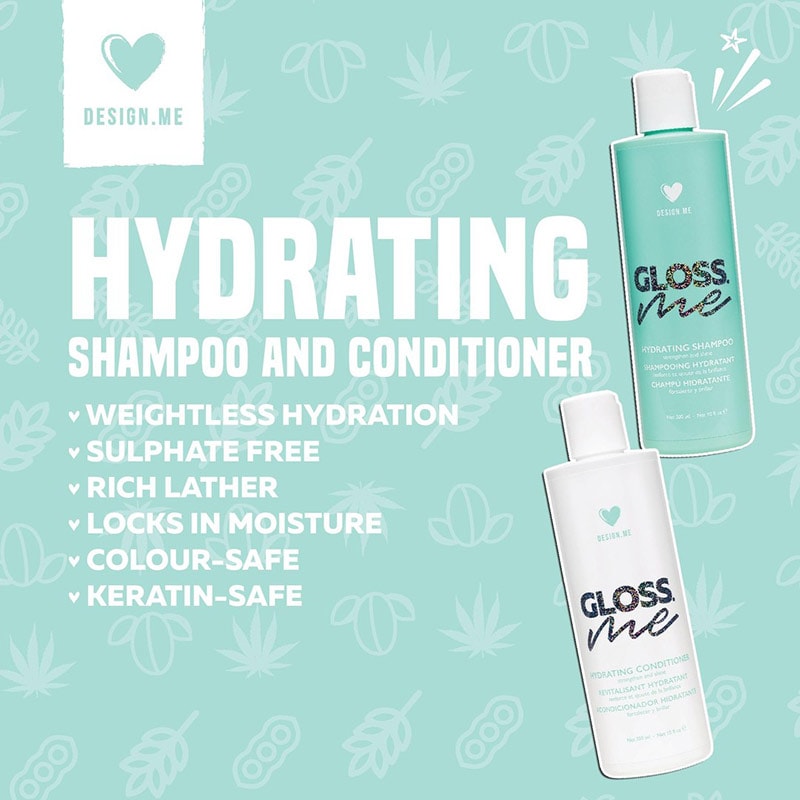 DESIGN.ME GLOSS.ME Hydrating Conditioner, 300ml - Image 2