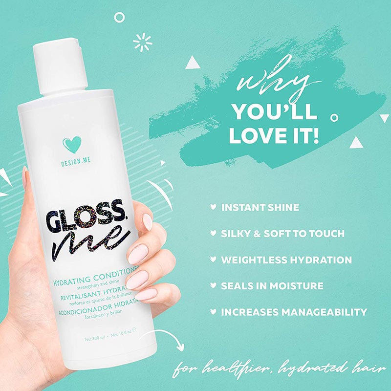 DESIGN.ME GLOSS.ME Hydrating Conditioner, 300ml - Image 3