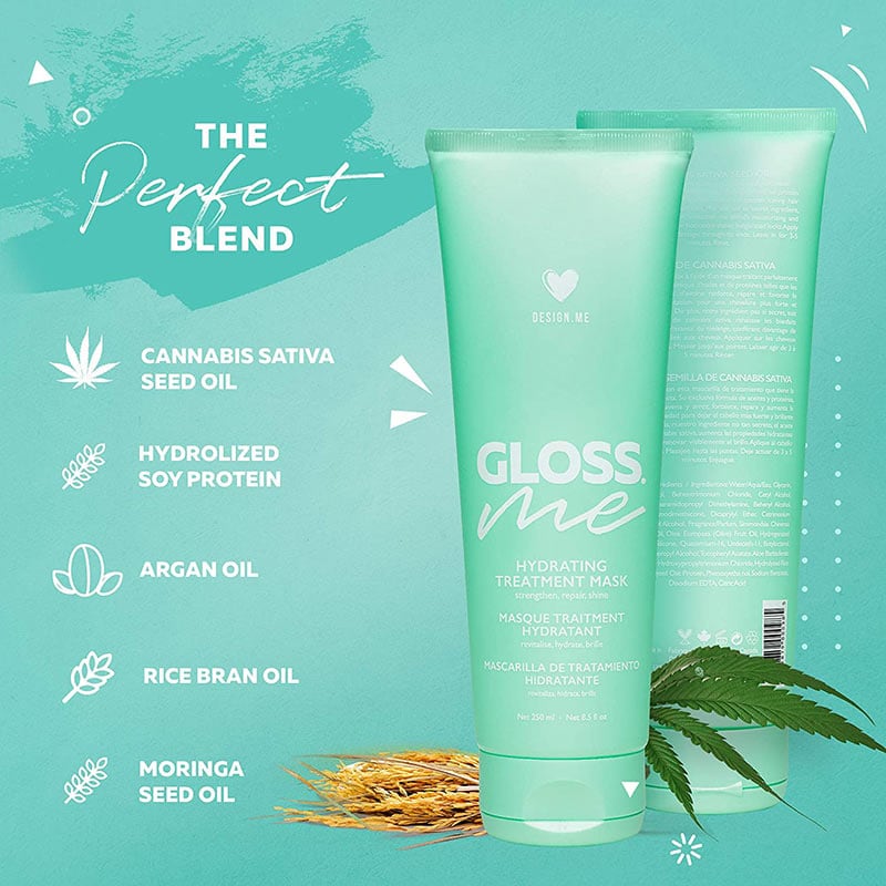 DESIGN.ME GLOSS.ME Hydrating Mask, 250ml - Image 5