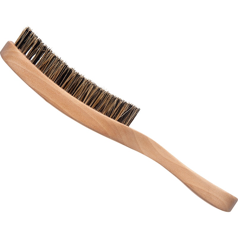 Diane Curved Hard Reinforced Boar Wave Handle Brush - Image 3