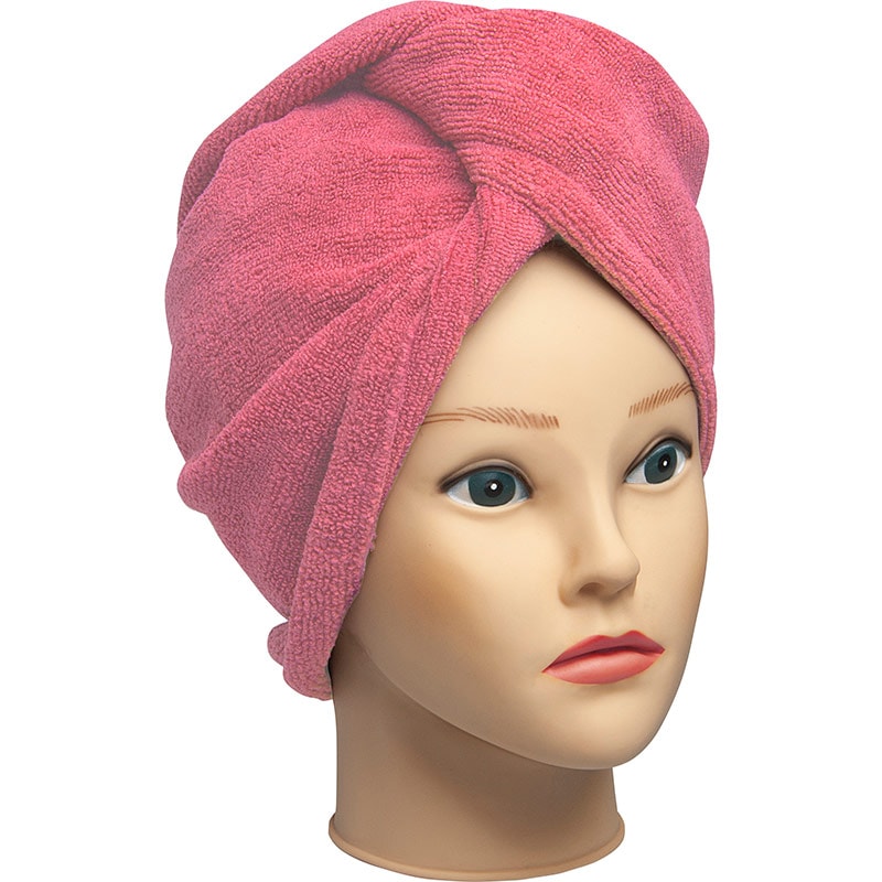 Diane Pink Microfiber Hair Turban