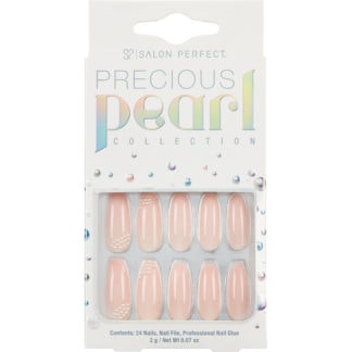 Salon Perfect Precious Pearls Nail Collection, 24 Pieces